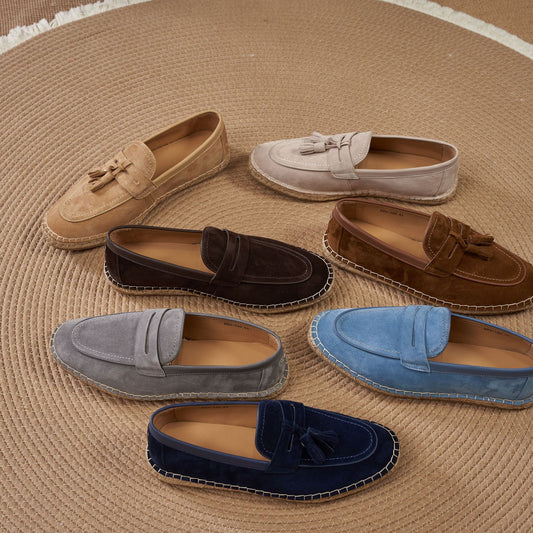 Women's Suede Casual Soft-Soled Shoes – Comfortable Summer Flats