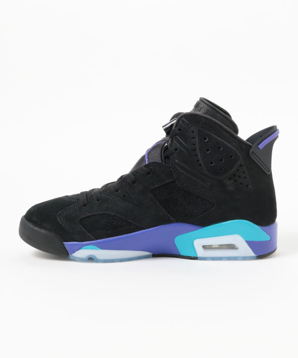 styleora Jordan Men's Air 6 Chrome Ice Blue Black-sail-white styleora