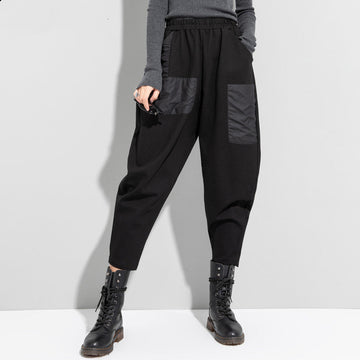 Women's Loose Cropped Pants – Casual & Comfortable Ankle-Length Trousers