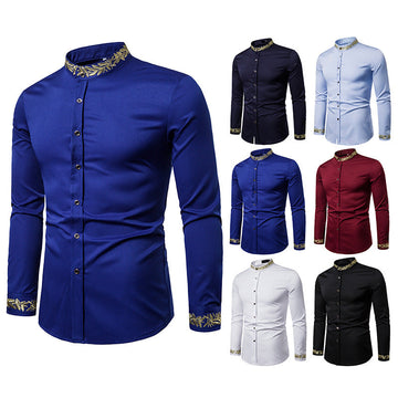 Men's Dress Shirt – Classic Formal & Smart Casual Button-Up