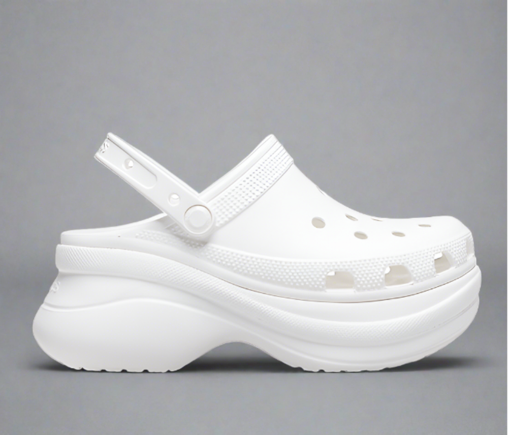 Women's Classic MEGA CRUSH Clogs Platform Shoes White styleora
