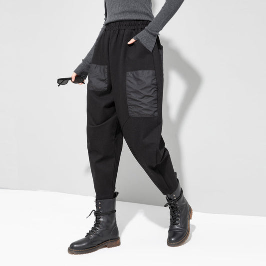 Women's Loose Cropped Pants – Casual & Comfortable Ankle-Length Trousers