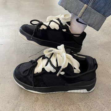 Men's Sporty Casual Platform Sneakers – Lightweight & Stylish Everyday Shoes