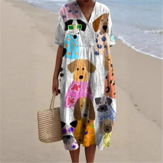 Women's Plus-Size Shirt Dress – Independent Style Casual Fashion