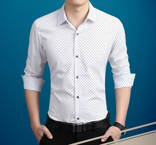 Men's Fashion Brand Dress – Stylish Smart Casual Outfit