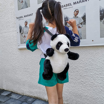 Boys And Girls Cartoon Plush Bag