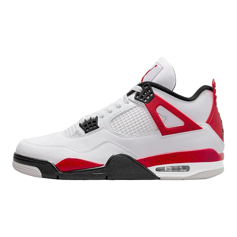 styleora Air Jordan 4 Retro White Fire Red-black Cement styleora