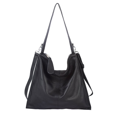 Large Capacity Leather Womens Shoulder Bag