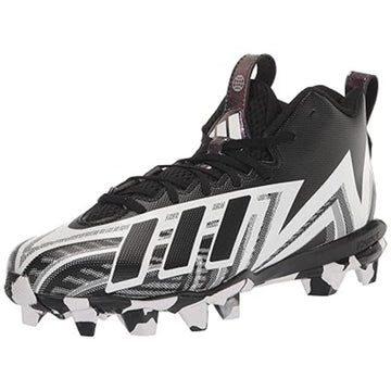 styleora Freak Spark 23 Football Shoes Black White Black (Molded) styleora
