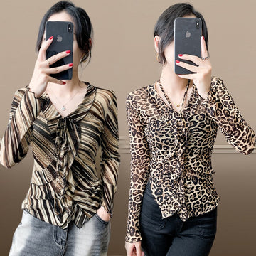 Fashionable  Long-Sleeve Top For Women