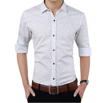 Men's Fashion Brand Dress – Stylish Smart Casual Outfit