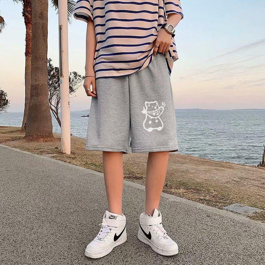 Men's Hong Kong Style Straight Sports Pants – Casual Athletic Trousers