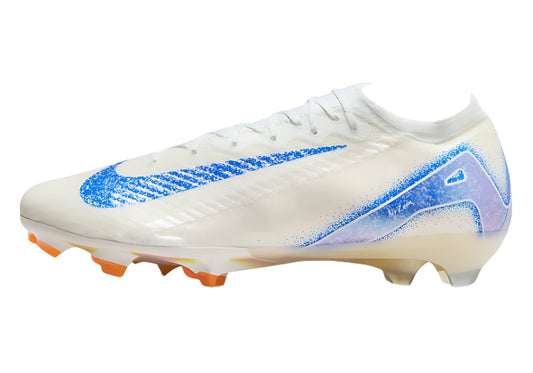 styleora Mercurial Vapor 16 Elite Blueprint FG Low-Top Soccer Cleats White Racer Blue styleora