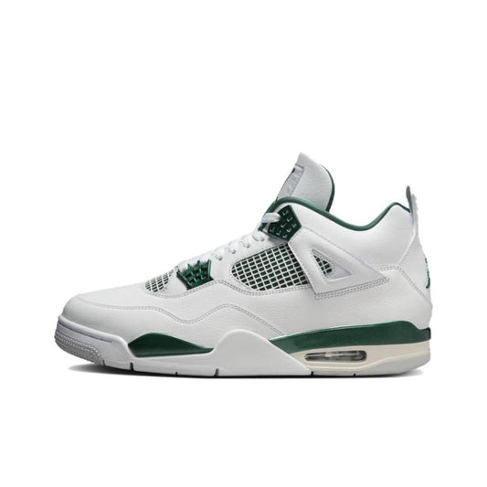styleora Air Jordan 4 Retro Oxidized Shoes White Neutral Grey Oxidized Green styleora