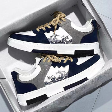 Men's Sports Flat-Soled Sneakers – Lightweight & Comfortable Spring Shoes