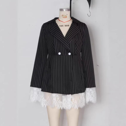 Women's American-Style Plaid Mini Dress – Trendy Spring & Fall Fashion