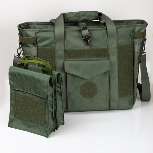 Large-Capacity Multifunctional Pilot Crossbody Bag
