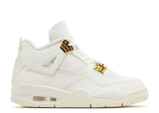 styleora Air Jordan 4 Retro Women's Shoes Metallic Gold styleora