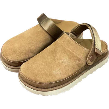 Women's Goldenstar Clogs Soft Sole Non-slip Shoes Yellow styleora